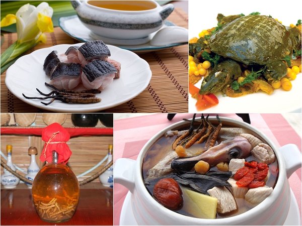 Các món ăn từ đông trùng hạ thảo có tác dụng rất tốt với sức khỏe nam giới